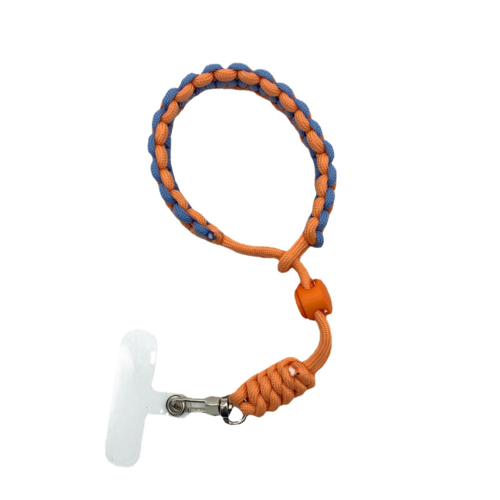 Beijing naranja tejido retráctil teléfono móvil cordón muñeca Cámara anti-Pérdida cuerda hombres y mujeres Correa gruesa resistente a la caída deportes al aire libre