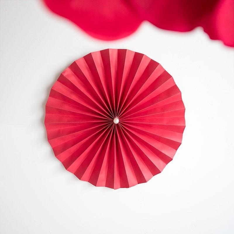 2 fan flowers with a diameter of 25cm