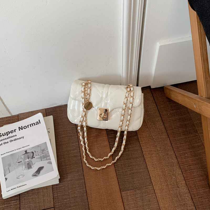 Bolso de cadena de alta sensación de diamante para mujeres 2026 nuevo estilo coreano nicho pequeño bolso de lujo pequeño bolso de estilo extranjero bolso de mochila image 7