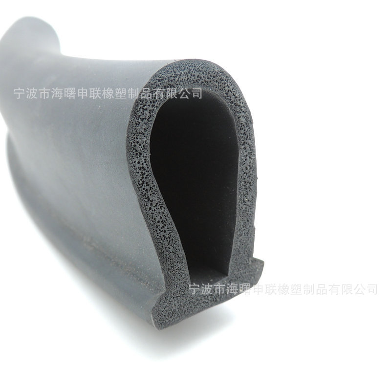 三元乙丙发泡耐高温密封条 NBR丁腈耐油EPDM阻燃橡胶条防水