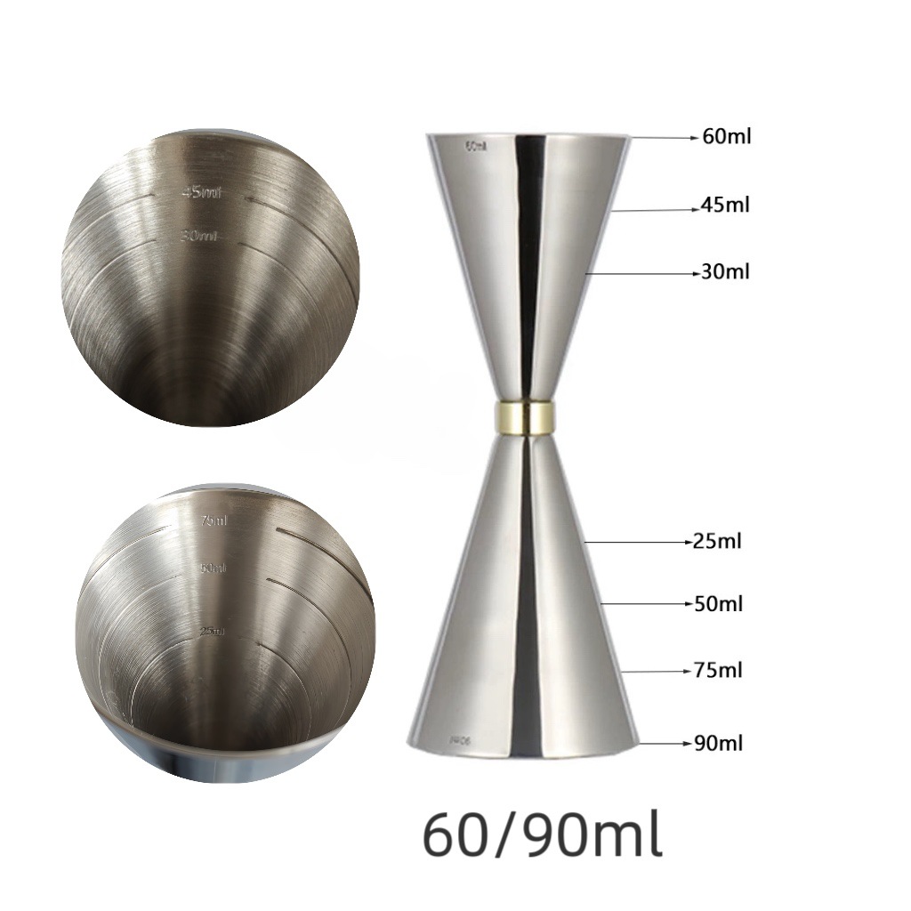60/90ml 금반지 계량컵