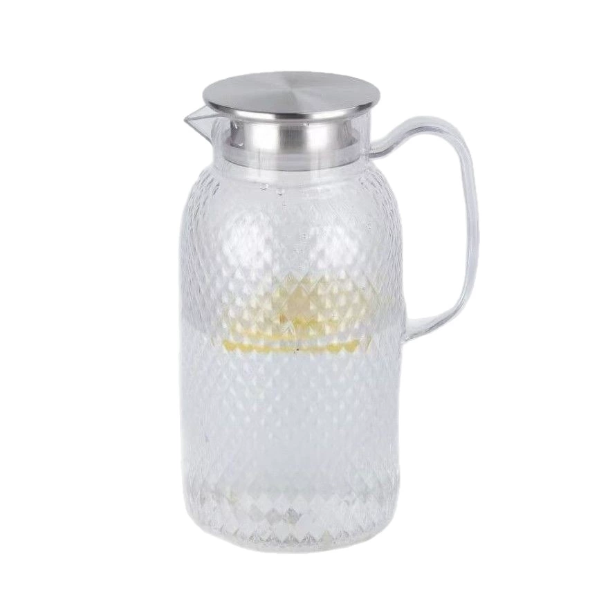 Acrylic teapot for home use, capacious flavored tea, PC-plastic, wholesale