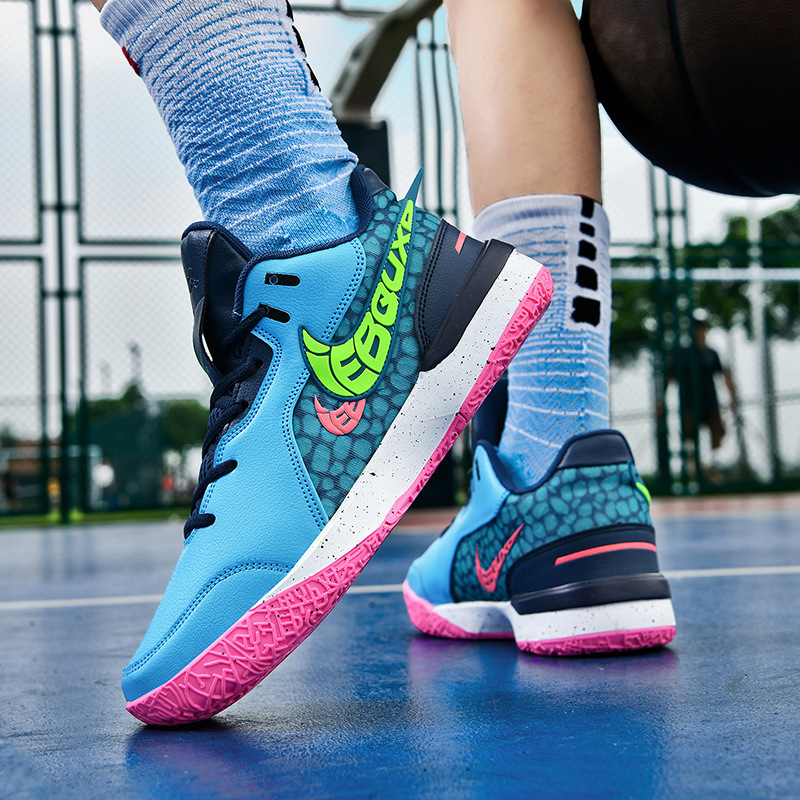 Teenage Student Competition Sports Shoes Men's Shoes James Practical Basketball Shoes Professional Outdoor Shoes Non-Slip and Wear-Resistant Teenage Student Competition Sports Shoes Men's Shoes James Practical Basketball Shoes Professional Outdoor Shoes Non-Slip and Wear-Resistant