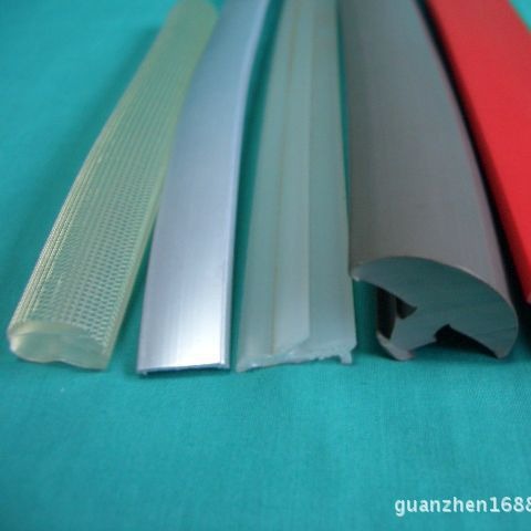 PVC软质封边条，各种形状、颜色、材质塑料软条