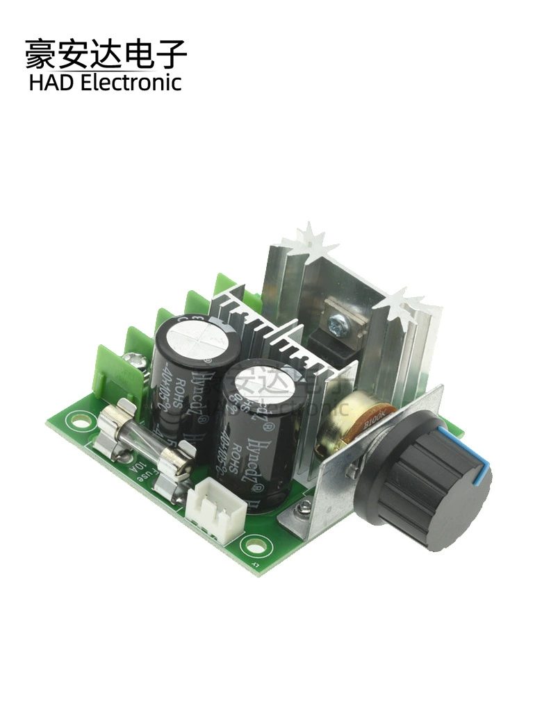 Регулятор скорости двигателя постоянного тока PWM 5 В-16 В 12 В переключатель скорости 10 А светодиодный модуль скорости затемнения