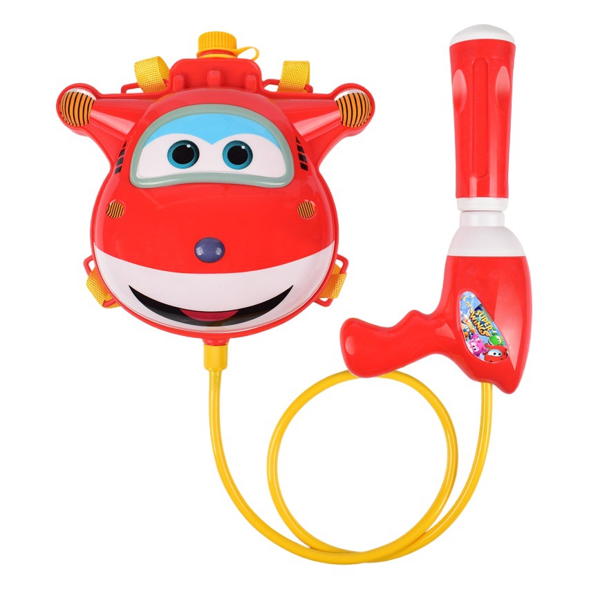 Mochila para niños pistola de agua para niños y niñas kindergarten bebé playa agua rociada agua agua agua jugando juguete pistola de agua extraída