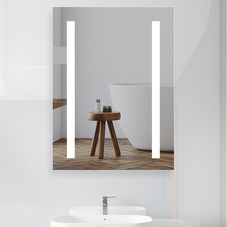 [Source Factory] Toilet Simple Bathroom Mirror Wall Mirror Home Smart Mirror Waterproof Defogging