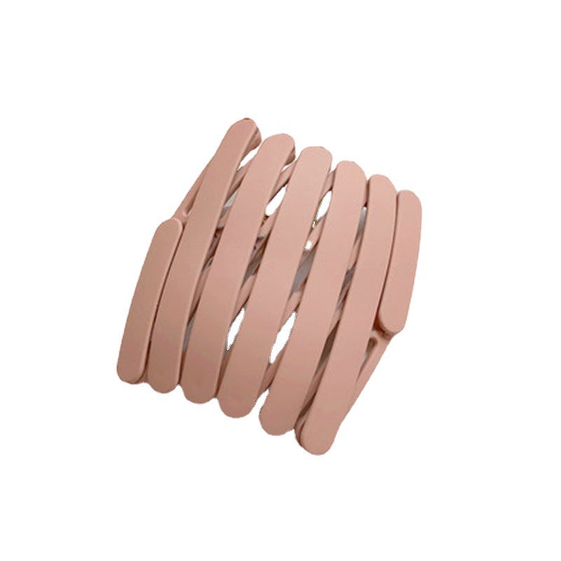 Diadema retráctil nuevo portátil plegable banda para el cabello de verano grutas de cabello roto acabado artefacto diadema femenina