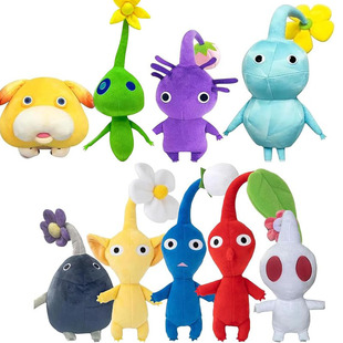�羳��ƷPlush Ice Pikmin All StarƤ����4ϵ����߅ë�q��߹���