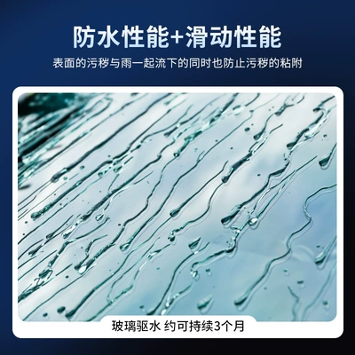 Glass agent coating agent car clothing care agent