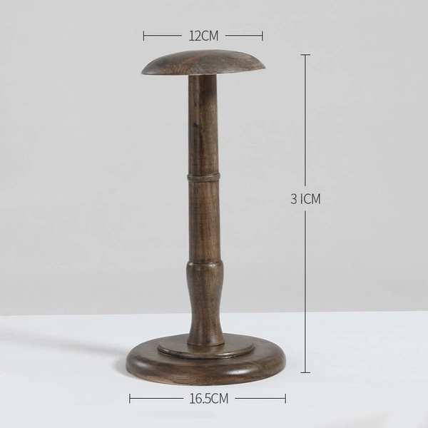 Retro color wood hat rack (high)