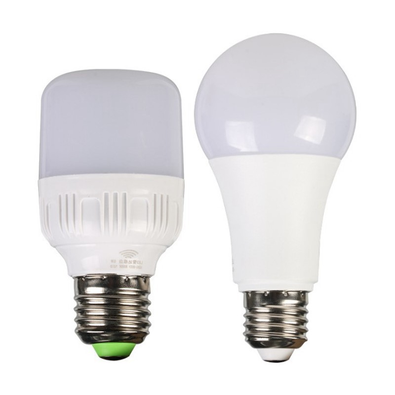 Automatic LED human body induction lamp microwave radar sound and light control infrared induction garage corridor corridor bulb
