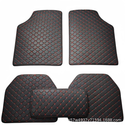 Amazon Manufacturer Wholesale Foreign Universal Foot Pad - black-and-red-thread-five-piece-set