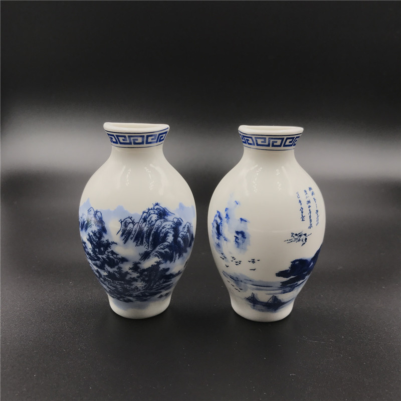 中国風陶磁器青花磁器花瓶冷蔵庫に記念品を貼った家庭装飾品ビジネスは老外ギフト磁石大を送る|undefined