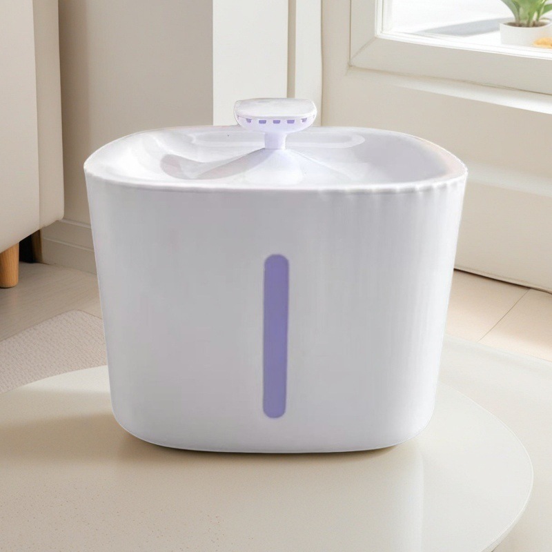 Nuevo dispensador de agua para gatos transfronterizo, ciclo automático, dispensador de agua silencioso, boca no húmeda, lavabo para perros, suministros para mascotas