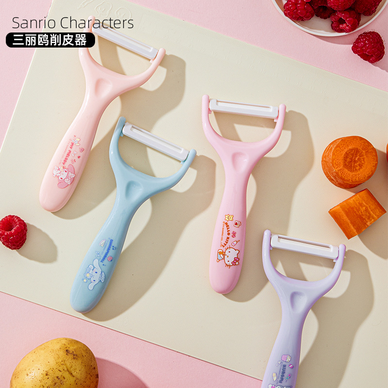 산리오 정품 공인 가족 필러 귀여운 만화 재미 세라믹 소재 껍질 도구