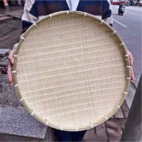 Традиционная совок из бамбука, бамбуковое сито, бытовой сушильный совок, сито для риса, большая бамбуковая панель для росписи и декора, бамбуковый поднос для фруктов в отель