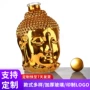 电镀加厚金色空酒瓶玻璃瓶