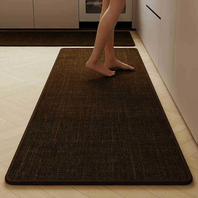 단색 브레이드 브라운