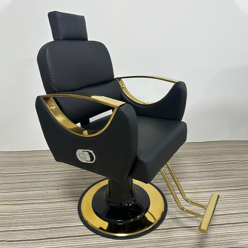silla de peluquería de caída silla de peluquería de salón de peluquería especial elevación giratoria red cortadora de pelo rojo silla de teñido silla de afeitado silla de belleza