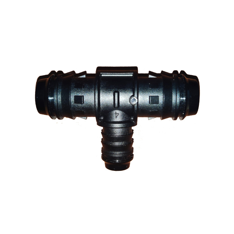 Automobile fuel pipe quick connector Plastic quick connector Diameter T-type tee connector ID13ID18 nylon pipe 4