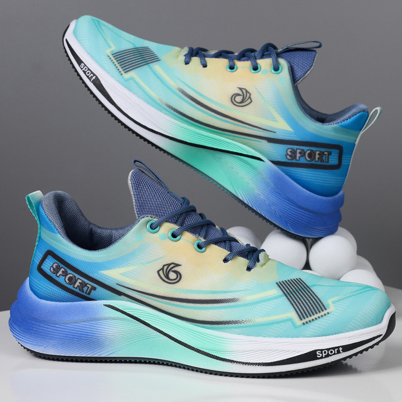 Zapatos de hombre nuevos zapatos de correr con amortiguación de gran tamaño zapatos deportivos con amortiguador de maratón color de moda zapatos casuales de primavera y otoño zapatos de carrera