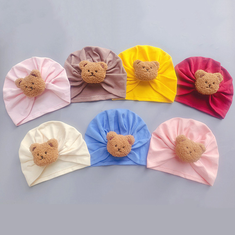 Baby Newborn Head Cap for Fontanelle Protection, Spring and Autumn Indian Hat, Pure Cotton, Thickened Baby Cap, Full Moon and Birthday Gift, Wholesale