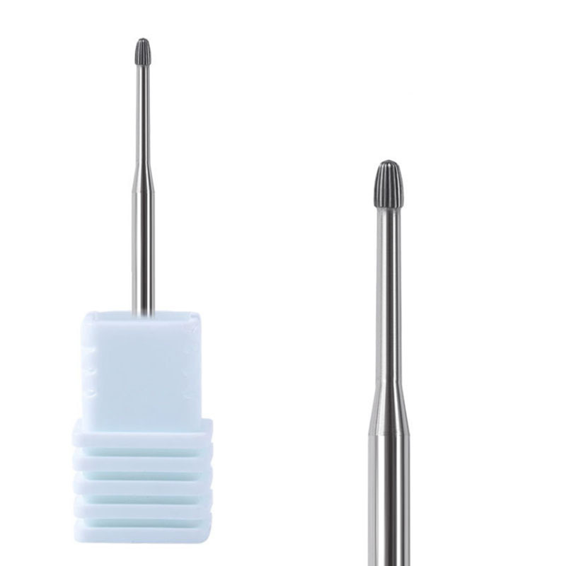 Suministro directo transfronterizo clavo cabeza de molienda de acero de tungsteno Seis dientes descarga taladro de molienda piel muerta de eliminación rápida de la joyería del diamante de molienda de la cabeza