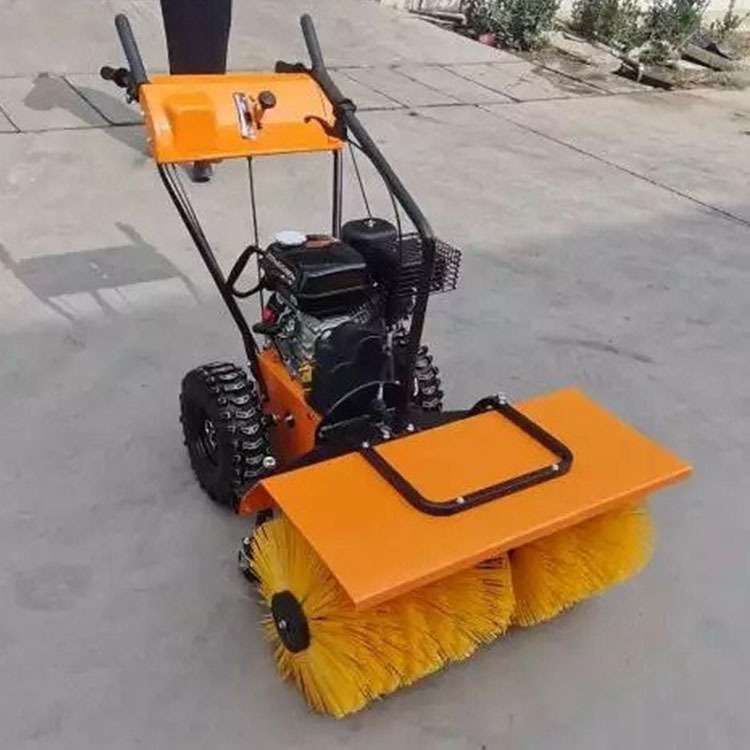 中旺扫雪机 路面手推扫雪机 手扶式小型清雪机