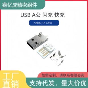 USB A�� �W�� ��� �����3.1A ����ʽ ���L25.5 ���^ OD0.5