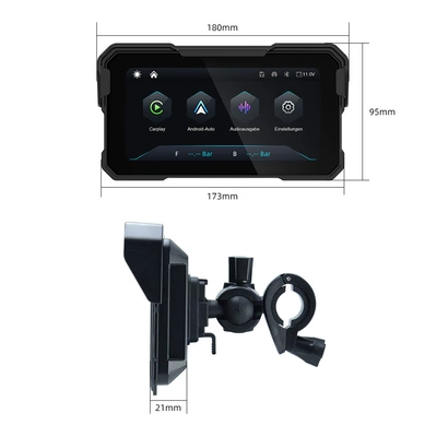 6.25inch with Large Screen, Quick | Simsiz CarPlay və Android Auto