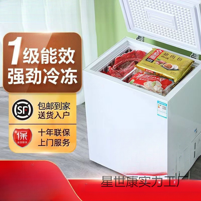 Hot Selling Energy-Saving Small Freezer Household Small Fully Frozen Frost-Free Refrigeration and Freezing Dual-Purpose Mini Commercial Freezer