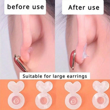 D 74435 Silicone acrylic anti-lost ear plug �轺�ǿ�������