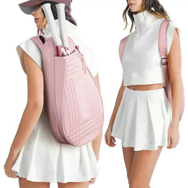 Amazon's new tennis racket bag, a large-capacity, unisex, waterproof, and lightweight tennis backpack, also available as a crossbody bag