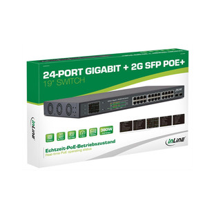 Germany INLINE network switch 32324P store-and-forward