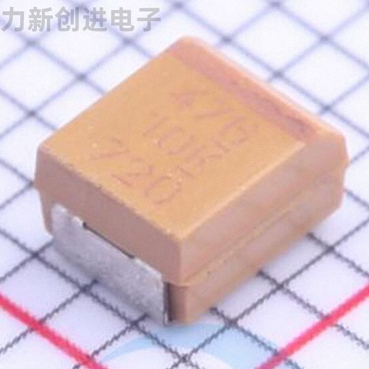 T491B476M010AT描述47uF(476) ±20% 10V 钽电容