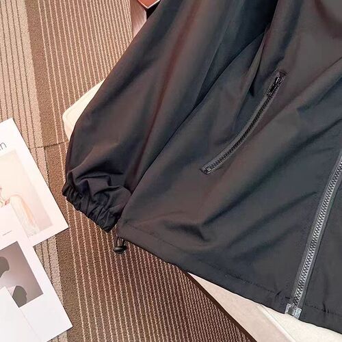 Women's Spring Loose New American Retro Fashion Sport Jacket Outerwear