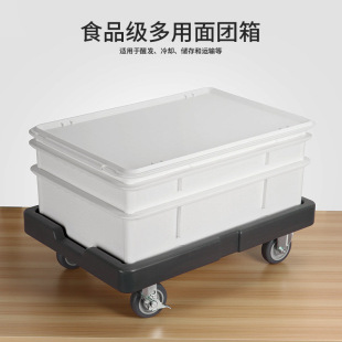 Dough Box food grade dough turnover box bread storage basin plastic box for baking cake dough wake-up hair box