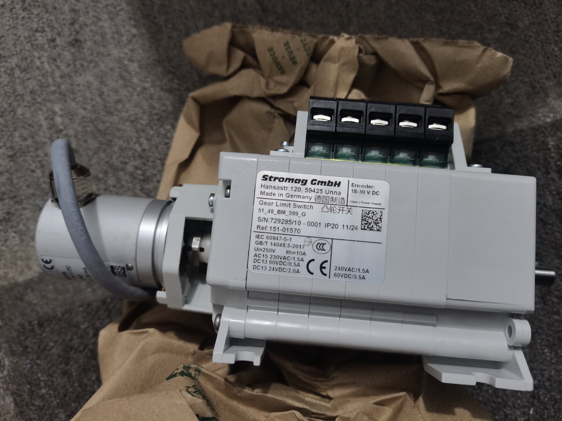 51_48_BM_499_G限位开关STROMAG GMBH凸轮开关
