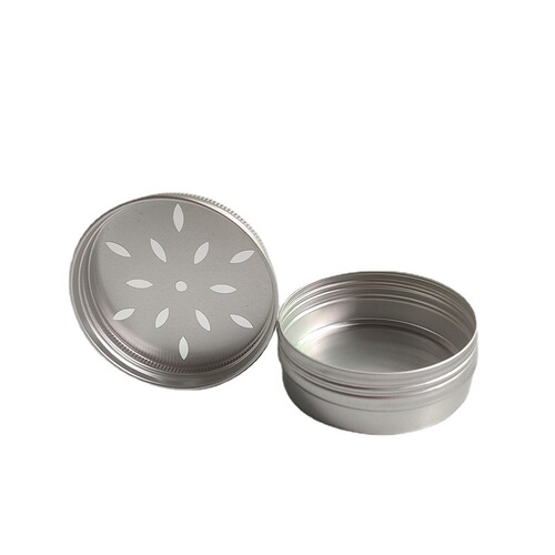 Hollow aluminum box aluminum can wholesale aromatherapy handmade soap packaging box 60ml deodorant metal packaging aluminum box