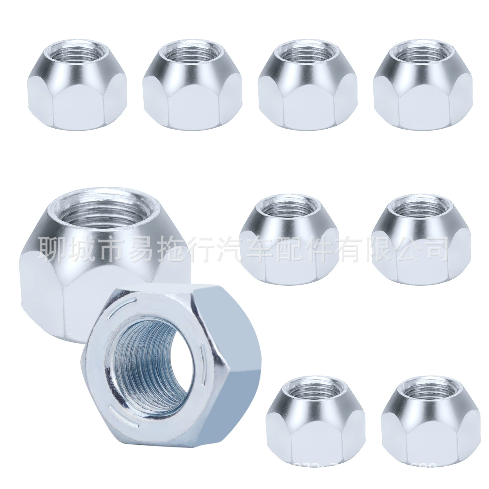 1/2-20 дюймов прицеп гайка оцинкованная открытая гайка для 1/2 дюйма колеса шпильки