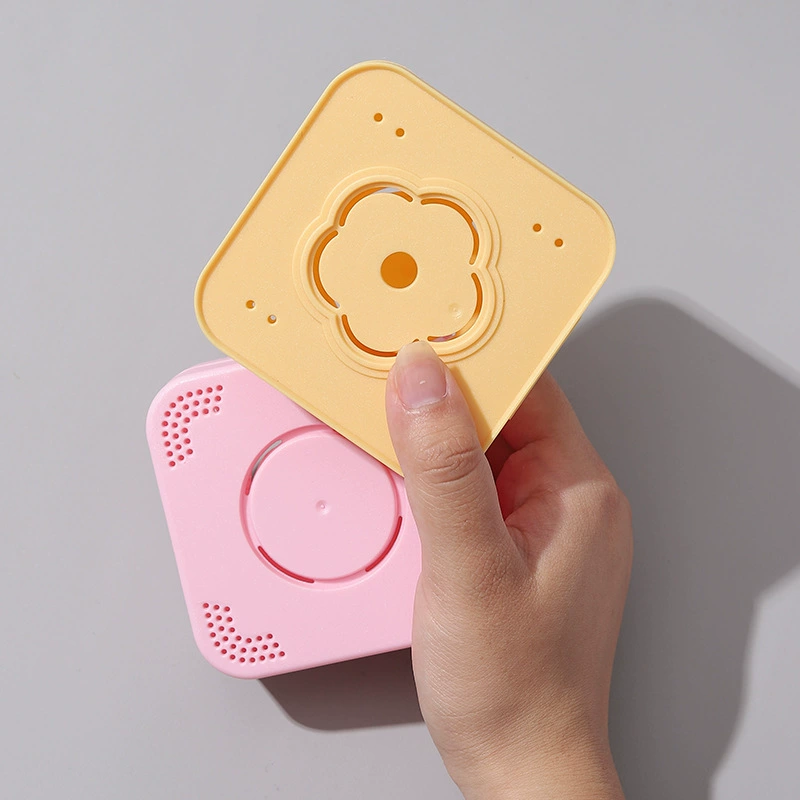 Пустая коробка для хранения Пустая коробка с высоким содержанием цвета Макарон сливовой камеры Пудушная коробка