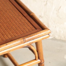 梅鹿竹竹编凳子竹工艺品隼牟结构家具手工制作梅鹿竹