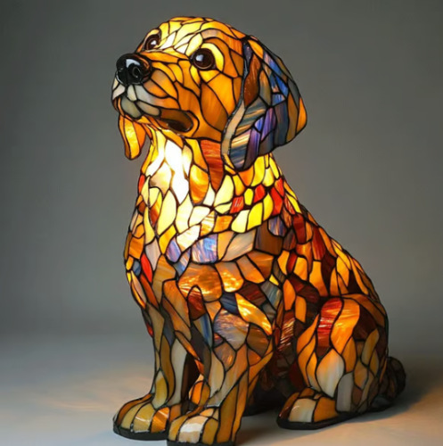 跨境Cat Lamp-Dachshund Lamp-Bigfoot Lamp树脂雕像LED灯摆件|undefined
