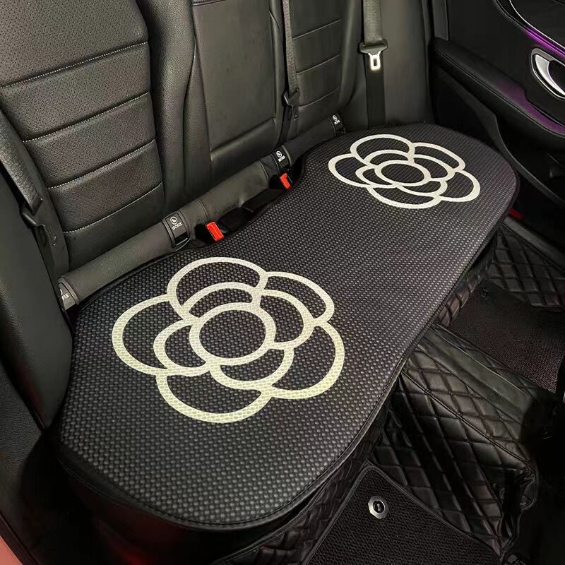 車の内装の気質の蝶結びの茶花のヘッドレストの車の装飾品のアイデアシートの首の枕の腰は四季の女性に寄りかかっています。|undefined
