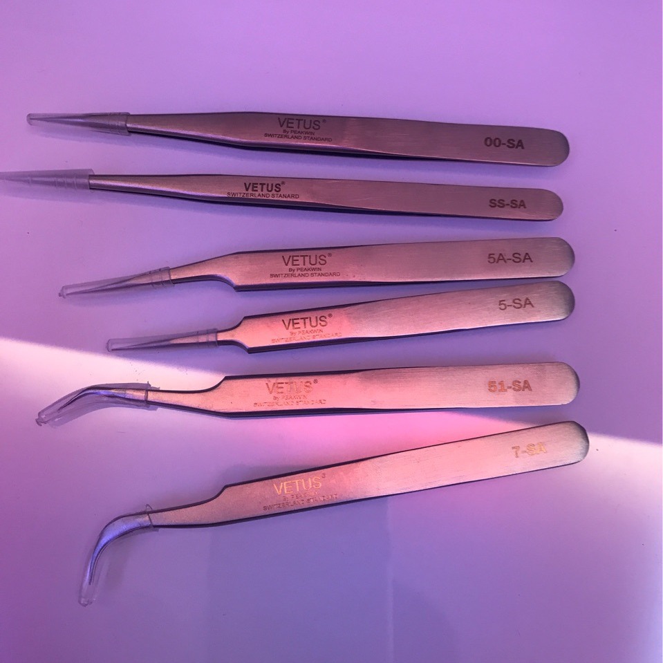 厂家直销 SA磨砂镊子系列 不锈钢嫁接种植睫毛美甲挑毛镊子