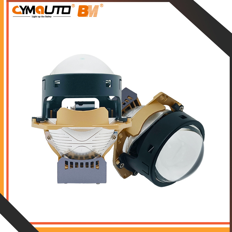CYMAUTO 3.0寸双棱镜bi led pism LED双光透镜大灯