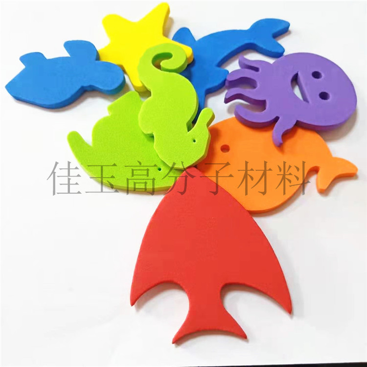 Color EVA Marine Animal Bathtub Sticker Floating Toy Kindergarten Teaching Aids Bubble Pat Bag Interior Filler