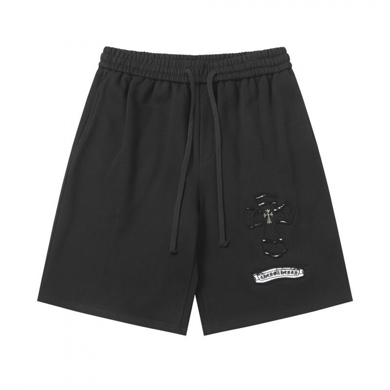 Cross-Border Trendy Brand Chrome Hearts Fashion 2025 Versatile Casual Loose-Fitting Shorts for Men and Women