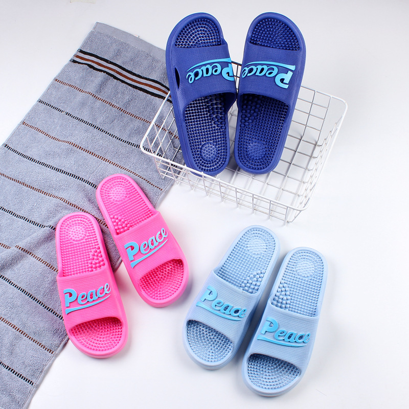 2021新款按摩男女涼拖鞋賓館超市地攤居家夏季浴室家居拖鞋批發